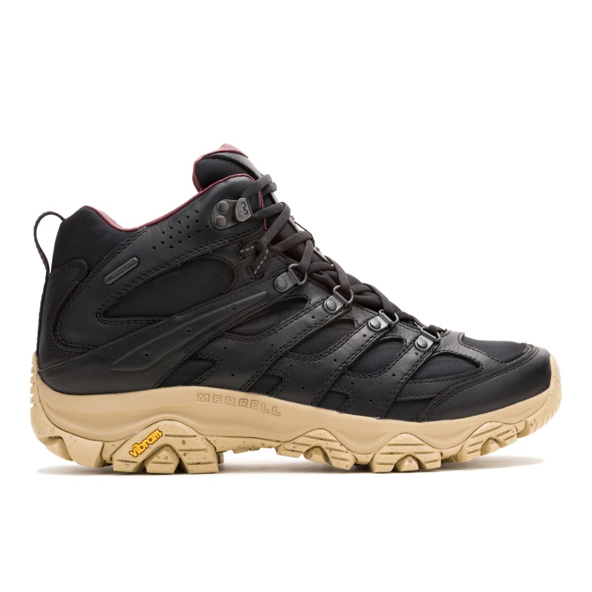 Men - Moab 3 Luxe Leather Mid Waterproof - Boots | Merrell discount