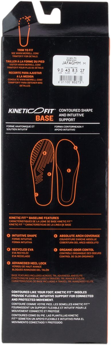 Women - Kinetic Fit™ Base Wide Width - Insoles | Merrell online