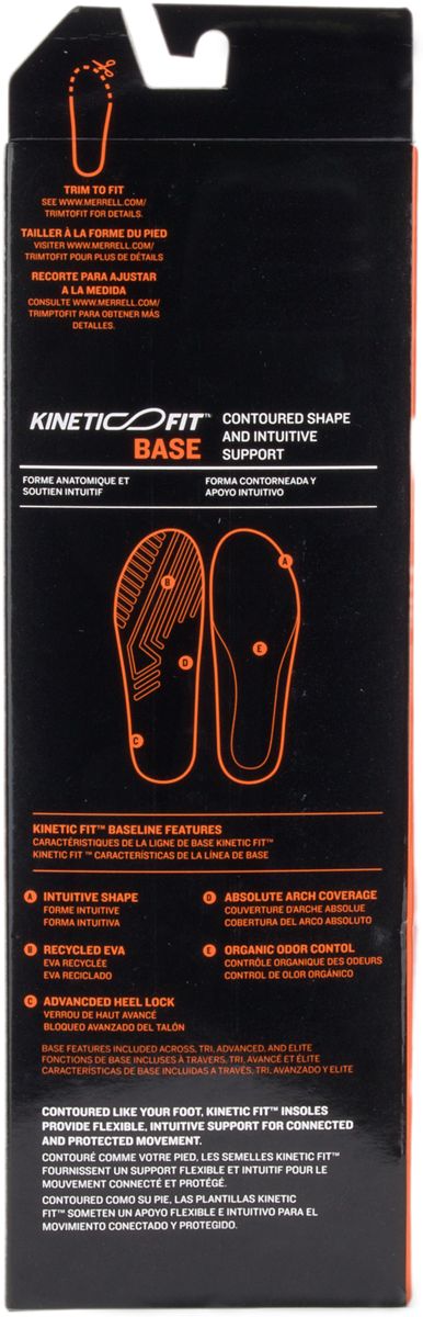 Women - Kinetic Fit™ Base Footbed - Insoles | Merrell US