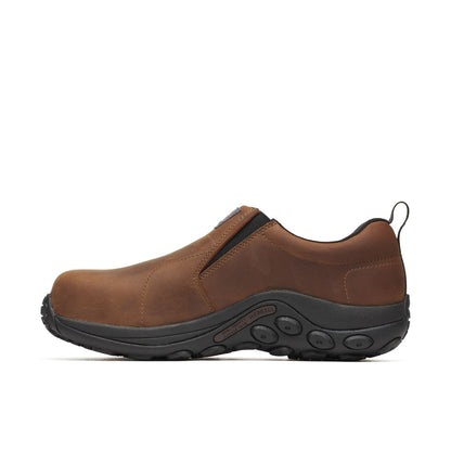 Men - Jungle Moc Leather Hi-Vis Carbon Fiber Low Wide Width - Slip Ons | Merrell sale
