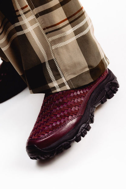Unisex Moab 2 Slide Leather Woven 1TRL Casual Slip Ons | Merrell on sale