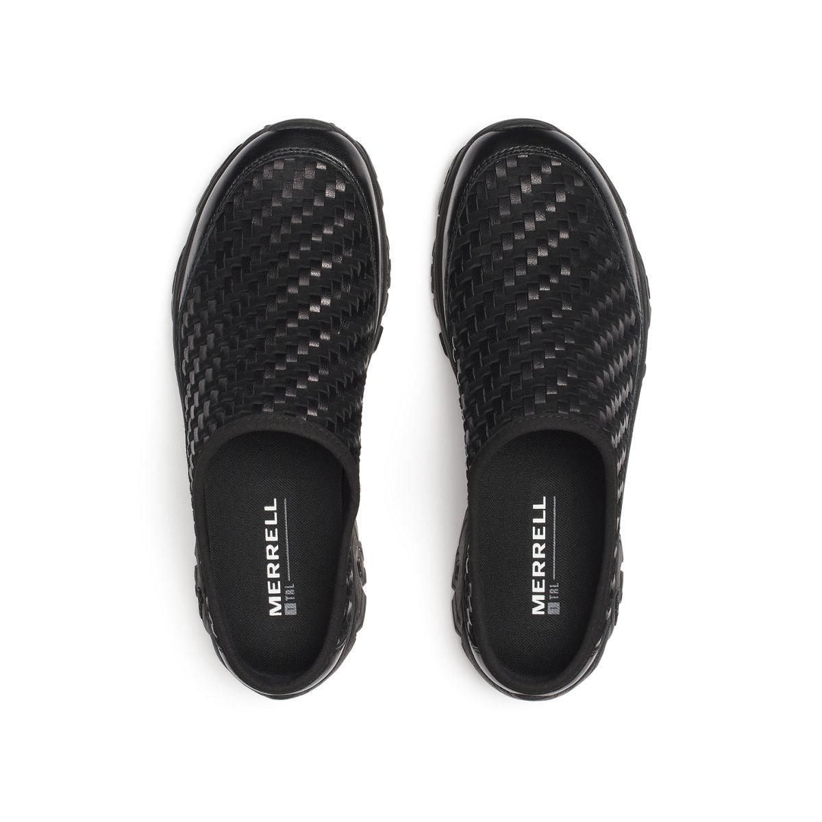 Unisex Moab 2 Slide Leather Woven 1TRL Casual Slip Ons | Merrell online