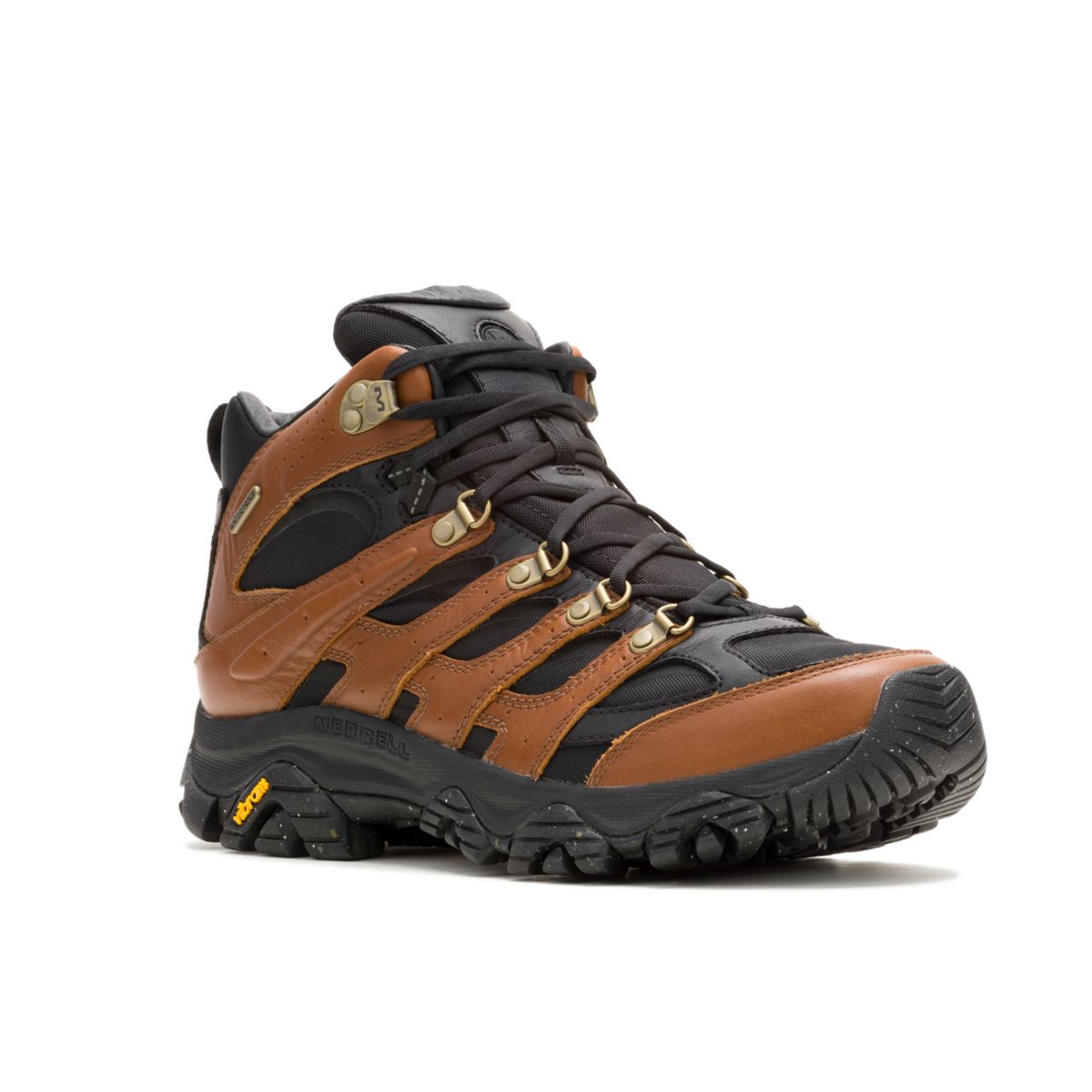 Men - Moab 3 Luxe Leather Mid Waterproof - Boots | Merrell discount