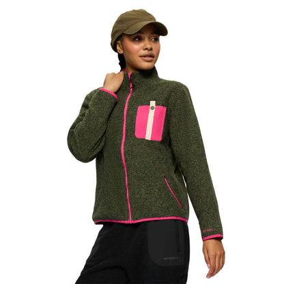 Women - Jungle Fleece Full Zip - Full zip / non hoodie | Merrell outlet