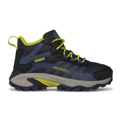 Kid - Moab Speed 2 Mid Waterproof - Athletics BK | Merrell US